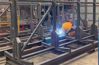 Structural steel fabricators Wales