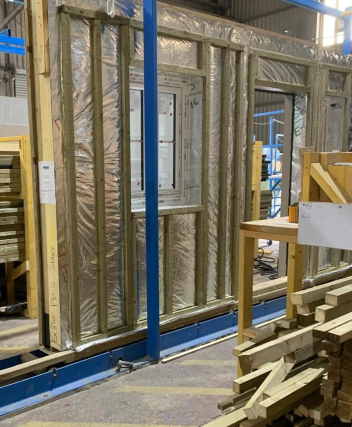 Timber frame window installation